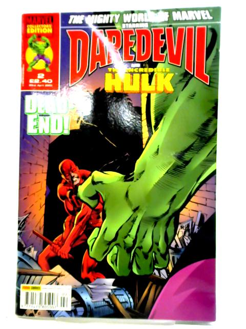 The Mighty World Of Marvel Starring Daredevil and The Incredible Hulk Vol. 2 #2 By Unstated