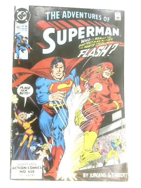 The Adventures Of Superman No. 463 By Jurgens & Thibert