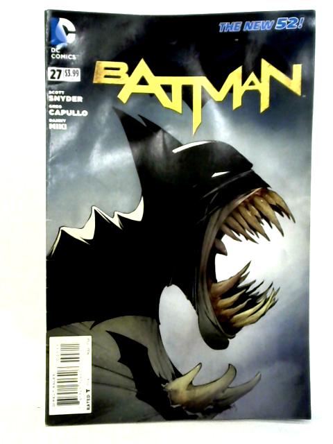 Batman #27, March 2014 By unstated