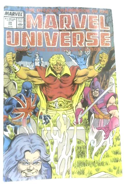 The Official Handbook Of The Marvel Universe Deluxe Edition Vol 2 No 20 By Various