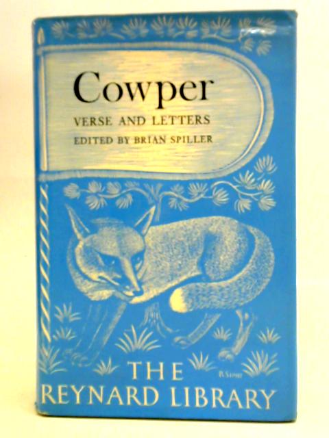 Verse and Letters von Cowper