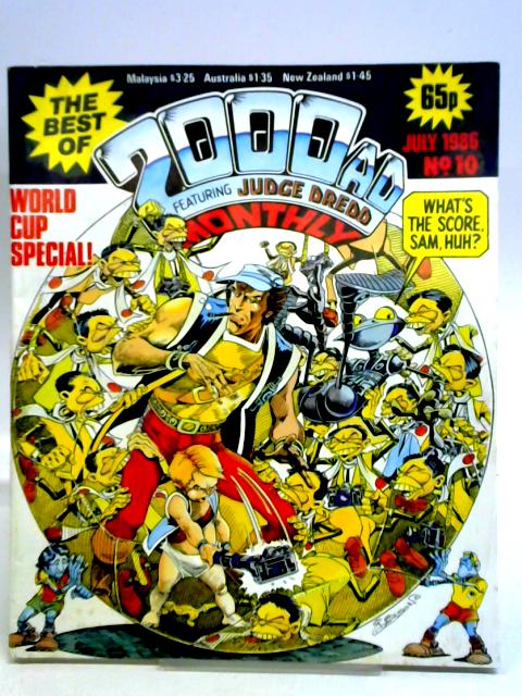 The Best Of 2000AD Featuring Judge Dredd Monthly No. 10, July 1986 By Unstated