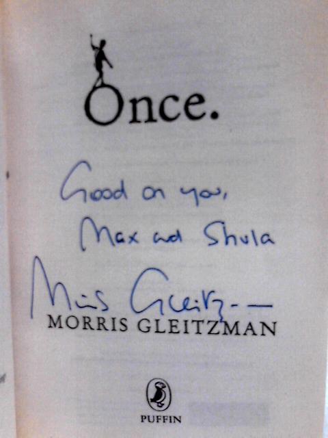 Once By Morris Gleitzman