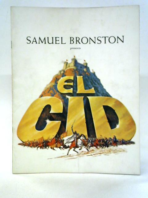 El Cid Film Program By Samuel Bronston