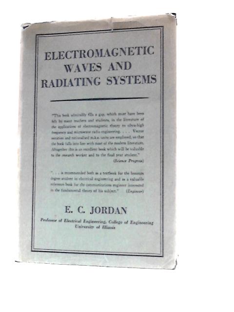 Electromagnetic Waves And Radiating Systems By Edward Jordan