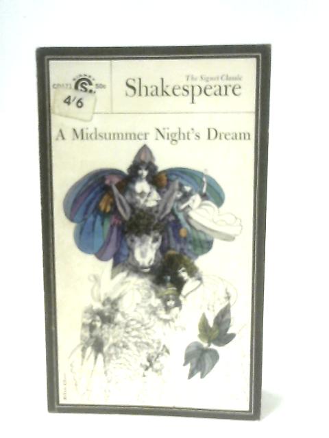 Midsummer's Night Dream By William Shakespeare