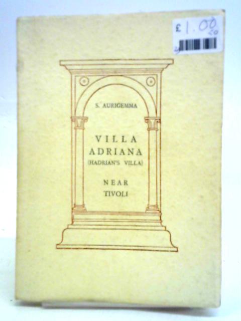 Villa Adriana (Hadrain's Villa) Near Tivoli von Salvatore Aurigemma