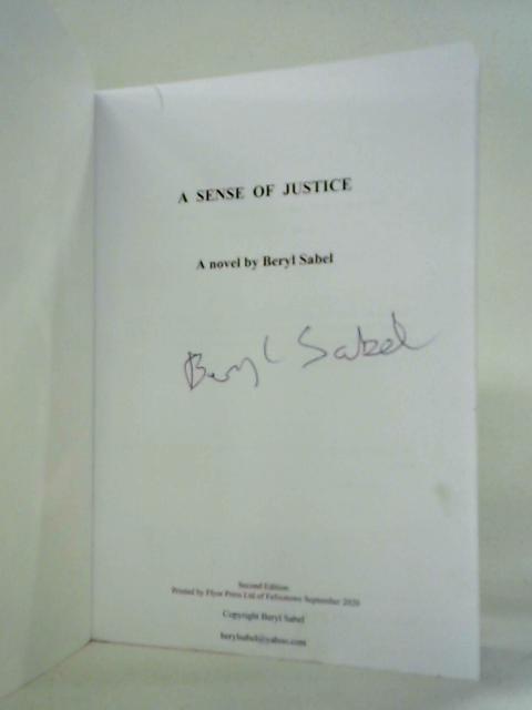 A Sense of Justice von Beryl Sabel