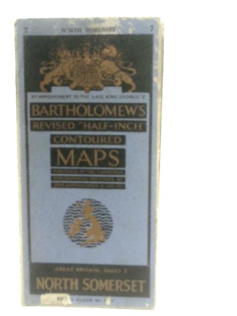 Revised Half-Inch Contoured Maps Great Britain, Sheet 7, North Somerset von Anon