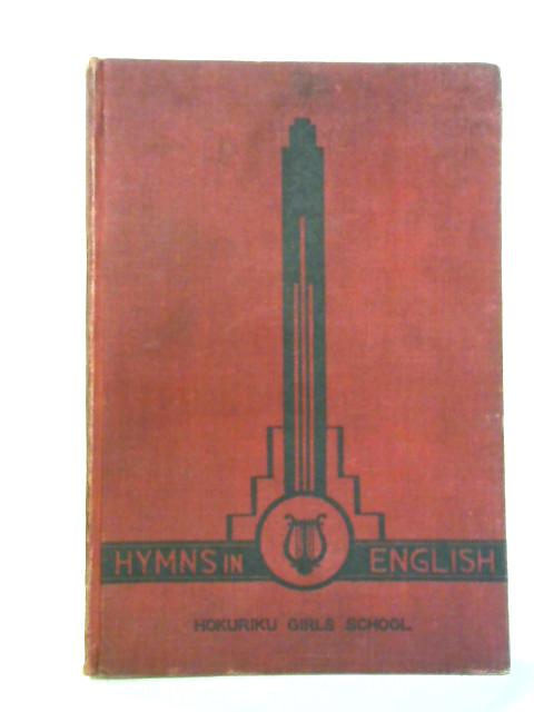 Hymns in English, with Readings von F.D. Gealy (Compiler)