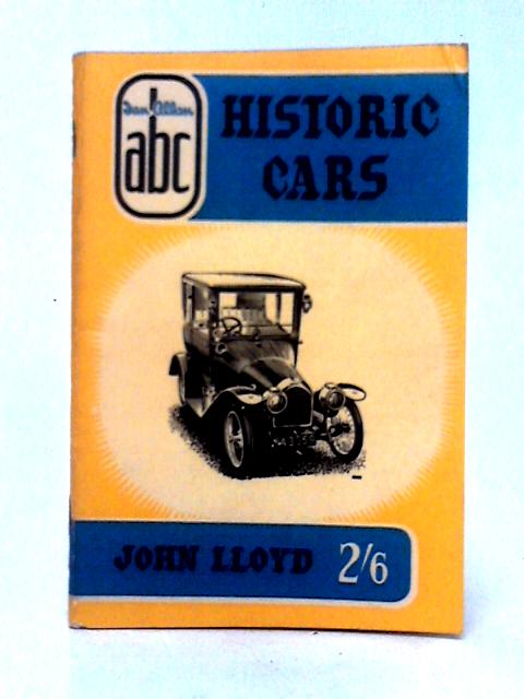 Historic Cars By John Lloyd
