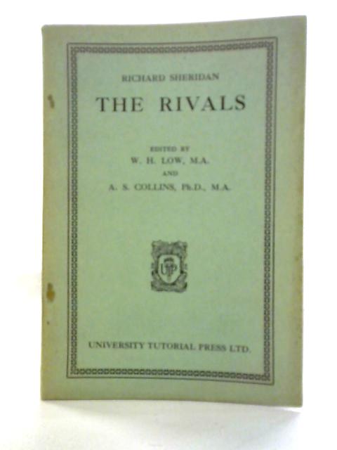 The Rivals By Richard Sheridan