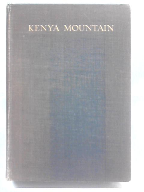 Kenya Mountain von E. A. T Dutton