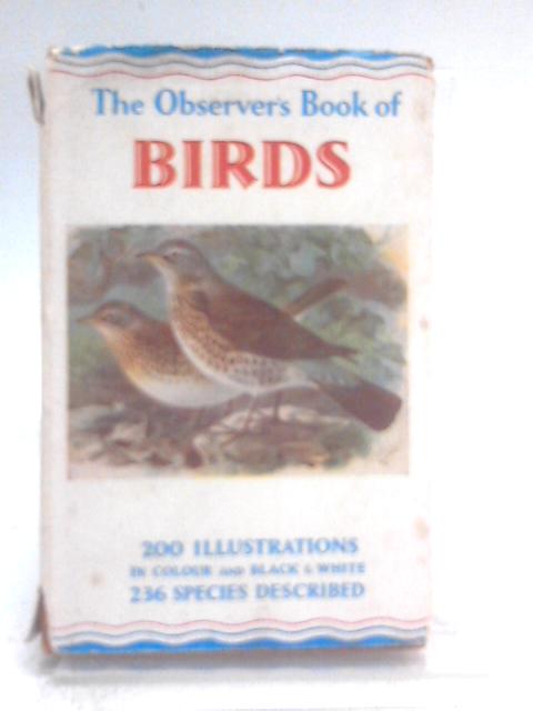 The Observer's Book of Birds (Observer's No. 1) By S. Vere Benson