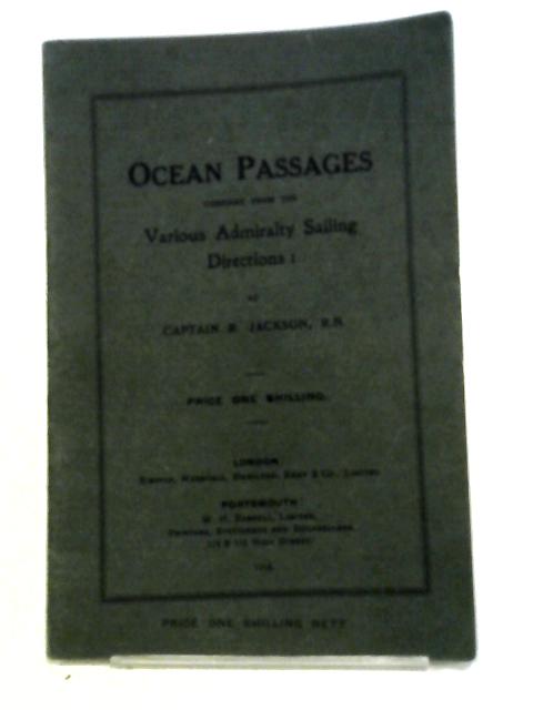 Ocean Passages By Captain R. Jackson