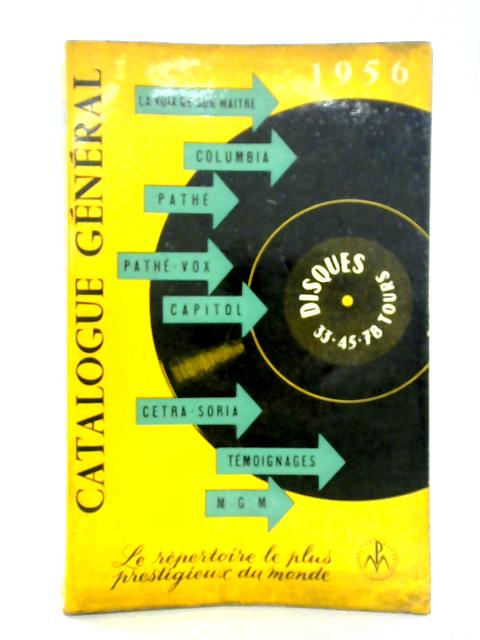 Catalogue General 1956 (Music) par unstated