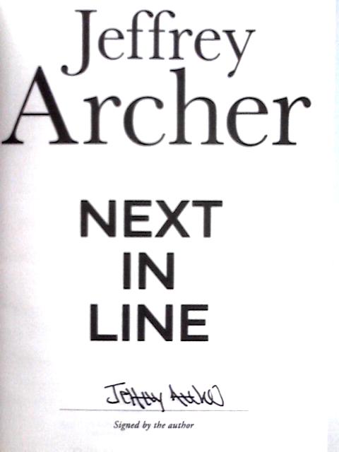 Next in Line By Jeffrey Archer