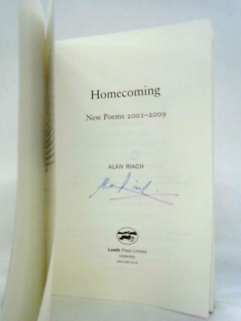 Homecoming: New Poems 2001-2009 By Alan Riach