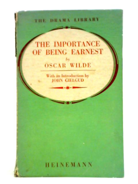 The Importance Of Being Earnest By Oscar Wilde