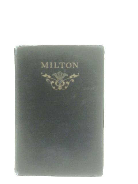 Milton Poetry & Prose By Milton, A.M.D. Hughes (Intro.)