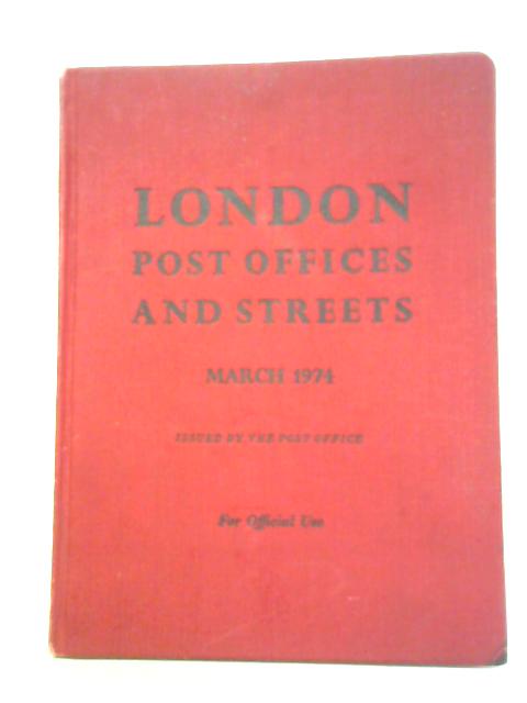 London Post Offices and Streets March 1974 von unstated