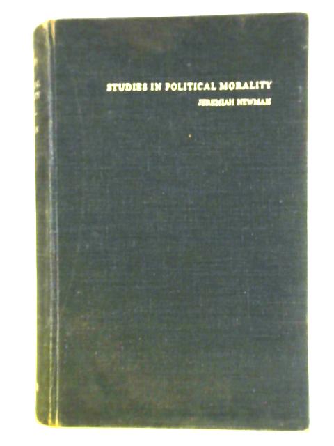 Studies in Political Morality By Jeremiah Newman