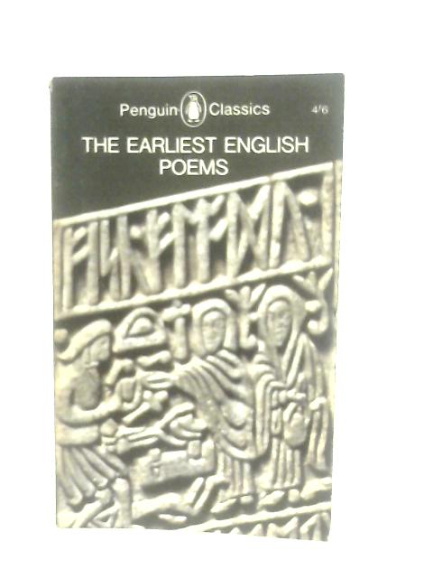 The Earliest English Poems By Michael Alexander