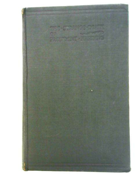 The Strange Death of President Harding By Gaton B. Means