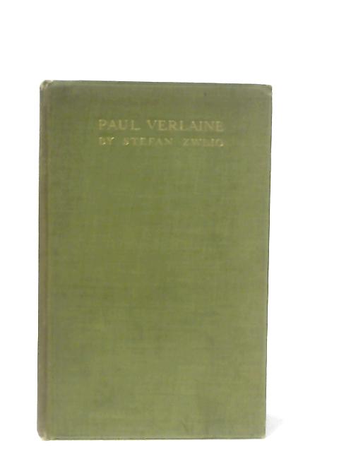 Paul Verlaine par Stefan Zweig