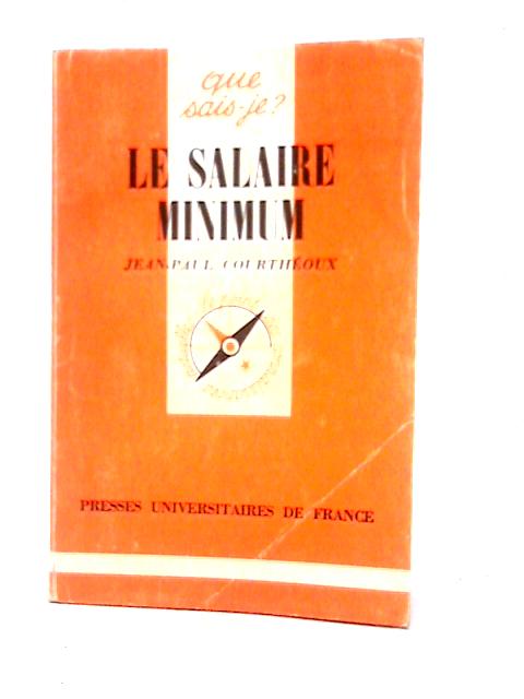 Le Salaire Minimum von Jean-Paul Courtheoux