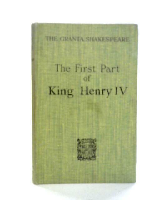 The Granta Shakespeare: First Part Of King Henry IV von J.H.Lobban (Ed.)