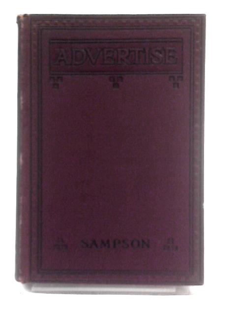 Advertise! By E. Sampson