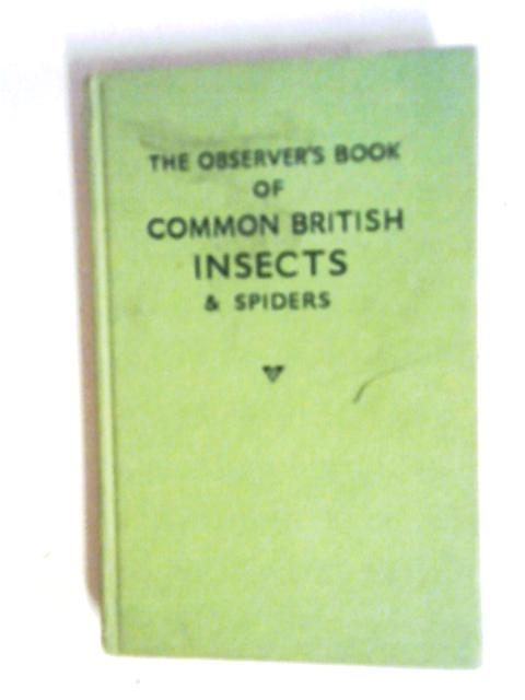 The Observer's Book of Common Insects & Spiders By E F. Linssen