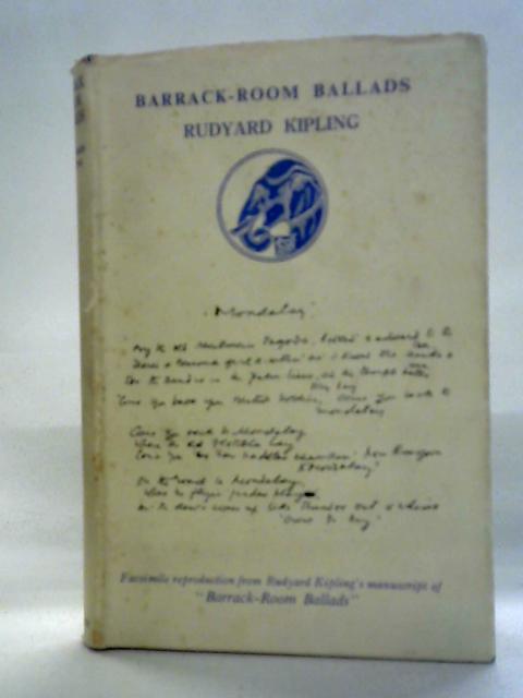 Barrack Room Ballads And Other Verses By Rudyard Kipling