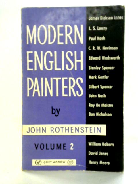 Modern English Painters Volume 2 Innes to Moore von John Rothenstein