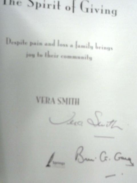 The Spirit of Giving By Vera Smith