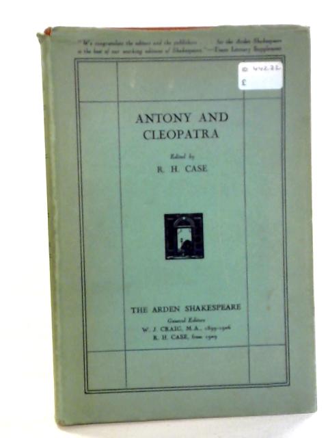 The Tragedy of Antony and Cleopatra By William Shakespeare