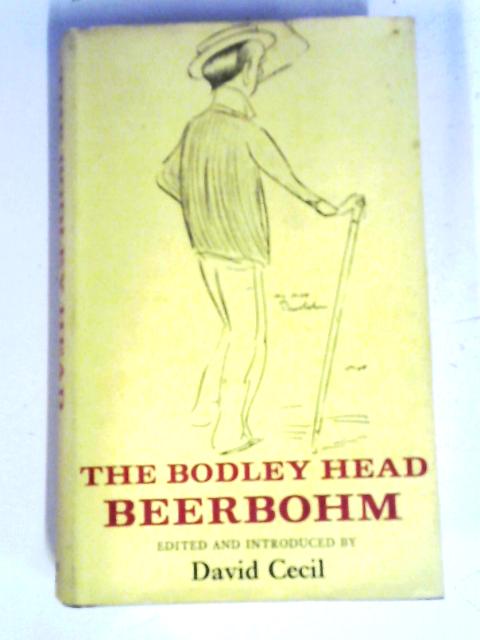 The Bodley Head Max Beerbohm By David Cecil Ed.