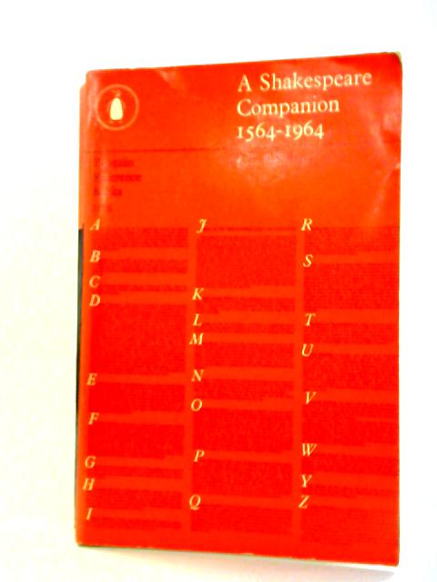 A Shakespeare Companion 1564-1964 By F.E.Halliday