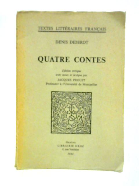 Quatre Contes par Denis Diderot