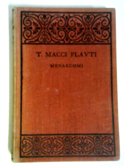 T. Macci Plavti By P. Thoresby Jones