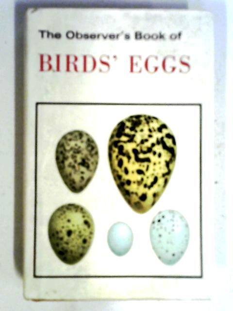 The Observer's Book Of Birds' Eggs No 18 par G. Evans