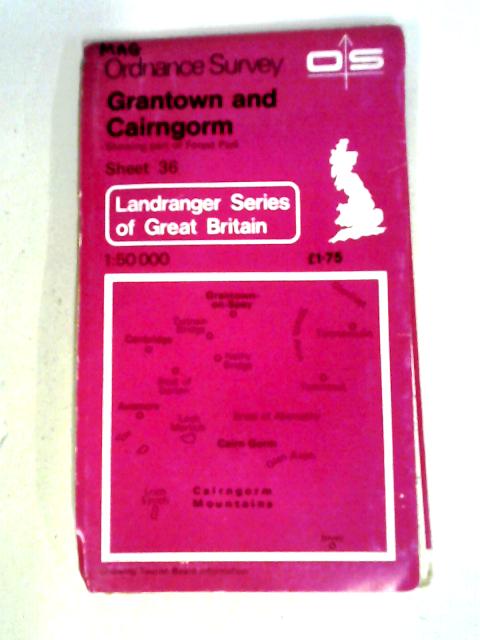 Ordnance Survey One-Inch Map Sheet 38. Grantown and Cairngorm von Ordnance Survey