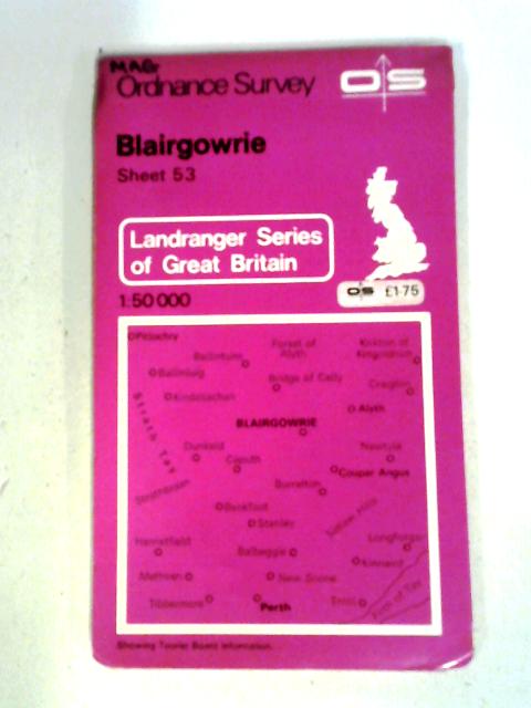 Landranger Maps: Blairgowrie Sheet 53 By Ordnance Survey