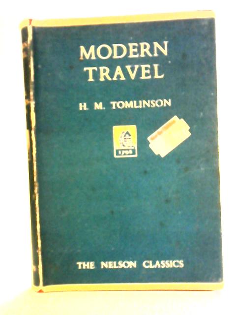 Modern Travel von H. M. Tomlinson Ed.