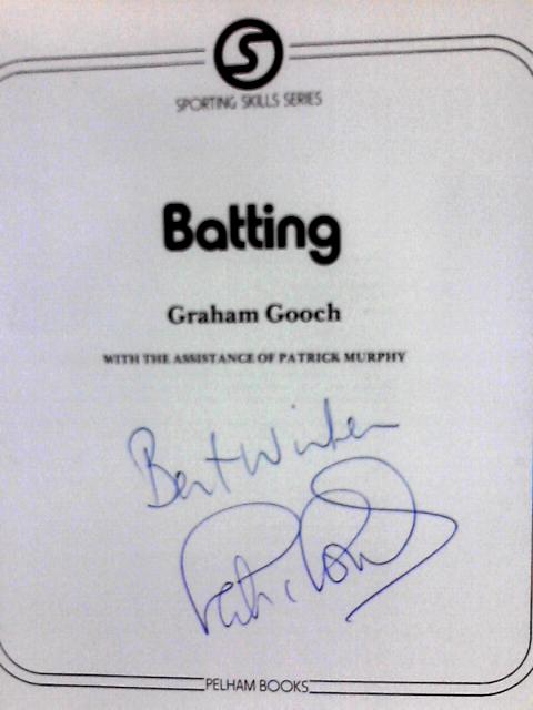 Batting By Graham Gooch