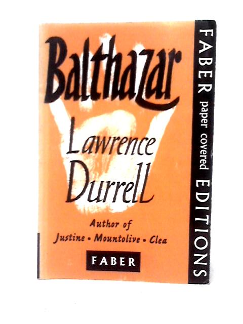 Balthazar By Lawrence Durrell