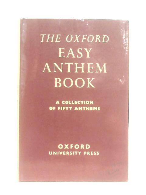 The Oxford Easy Anthem Book von Anon