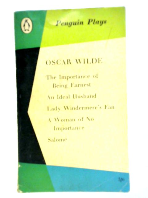 Plays By Oscar Wilde