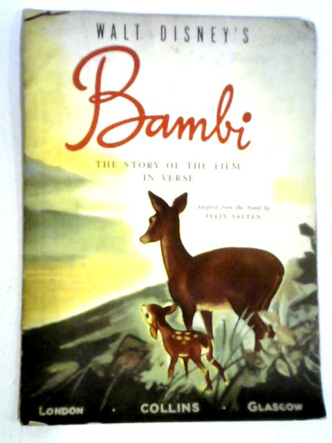 Walt Disney's Bambi: The Story of the Film in Verse von Henry Lewis Spink